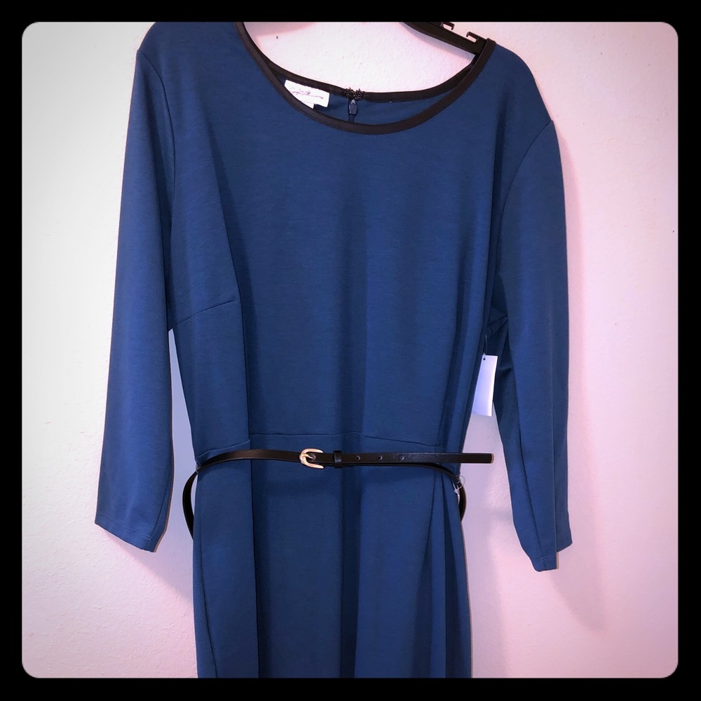 Jaclyn Smith - Teal Dress - Size XXL